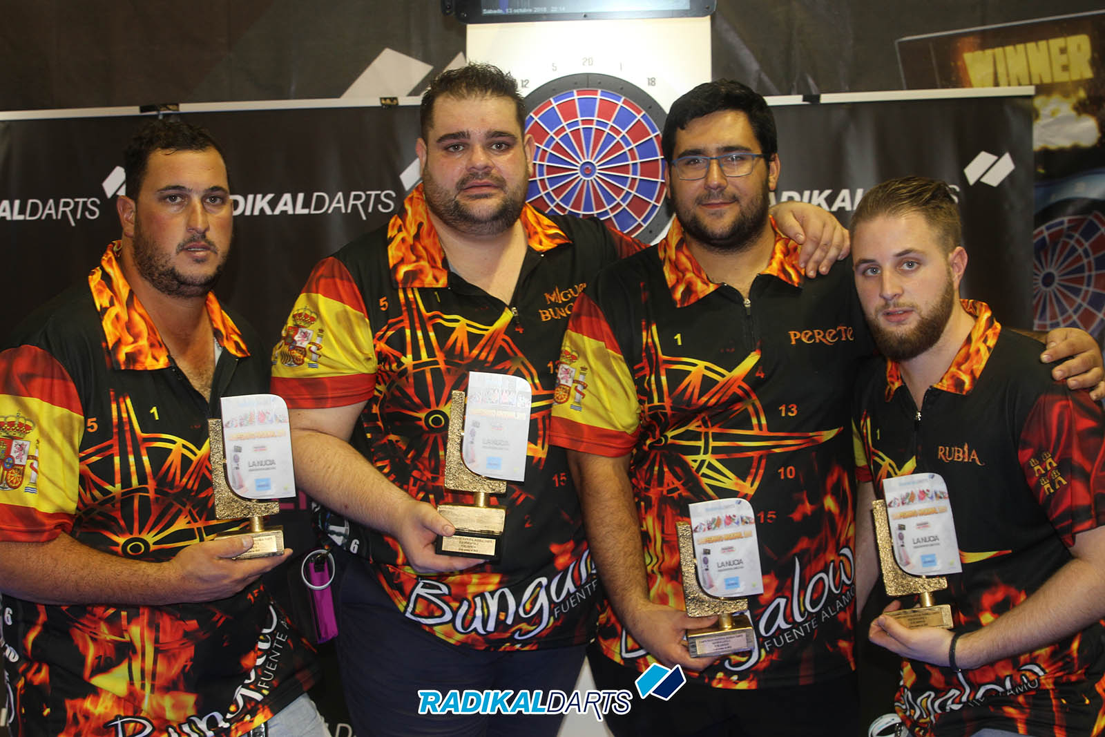 Campeonato Nacional RadikalDarts Bungalow Subcampeón Equipos de Nivel 3